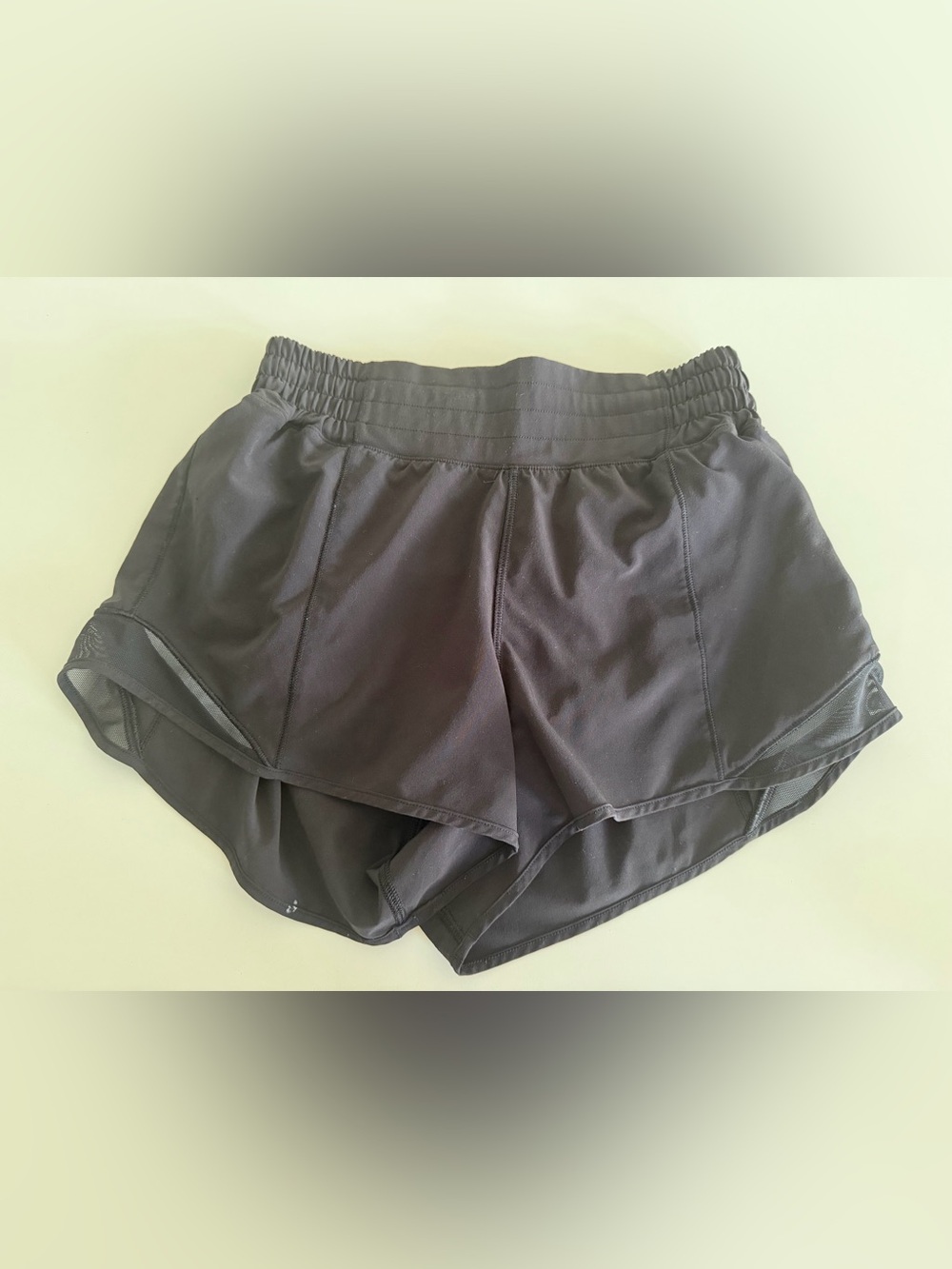 lululemon athletica Black Athletic Running Shorts